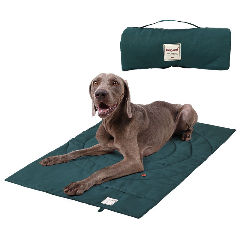 Outdoor Camping Dog Bed - Portátil dobrável Pet Mat com armazenamento