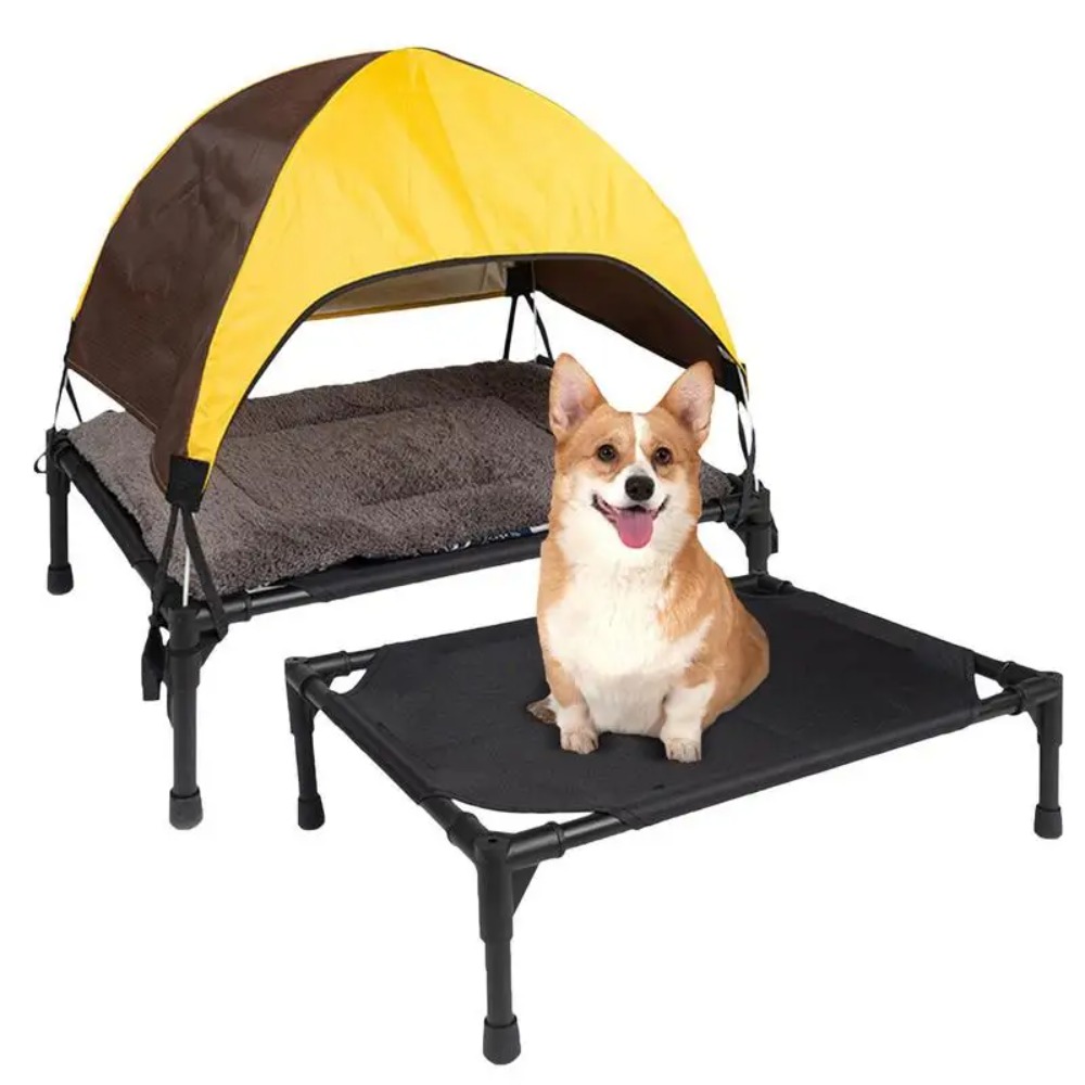 Outdoor Camping Dog Bed - Cama Elevada para Cães ao Ar