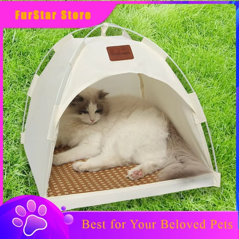 Outdoor Camping Dog Bed - Tenda para Gatos FurStarCustom para Uso