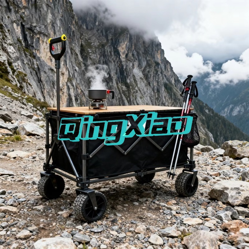 Carrinho de acampamento dobráv - Outdoor Camping Trolley avaliação e preço