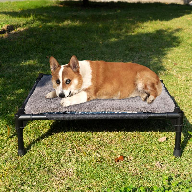 Cama de cachorro elevada ao ar - Outdoor Camping Dog Bed avaliação e preço