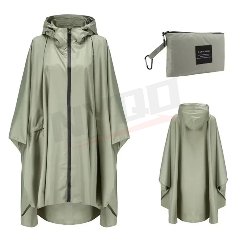 Capa de chuva de nylon para ad - Camping Rain Poncho avaliação e preço