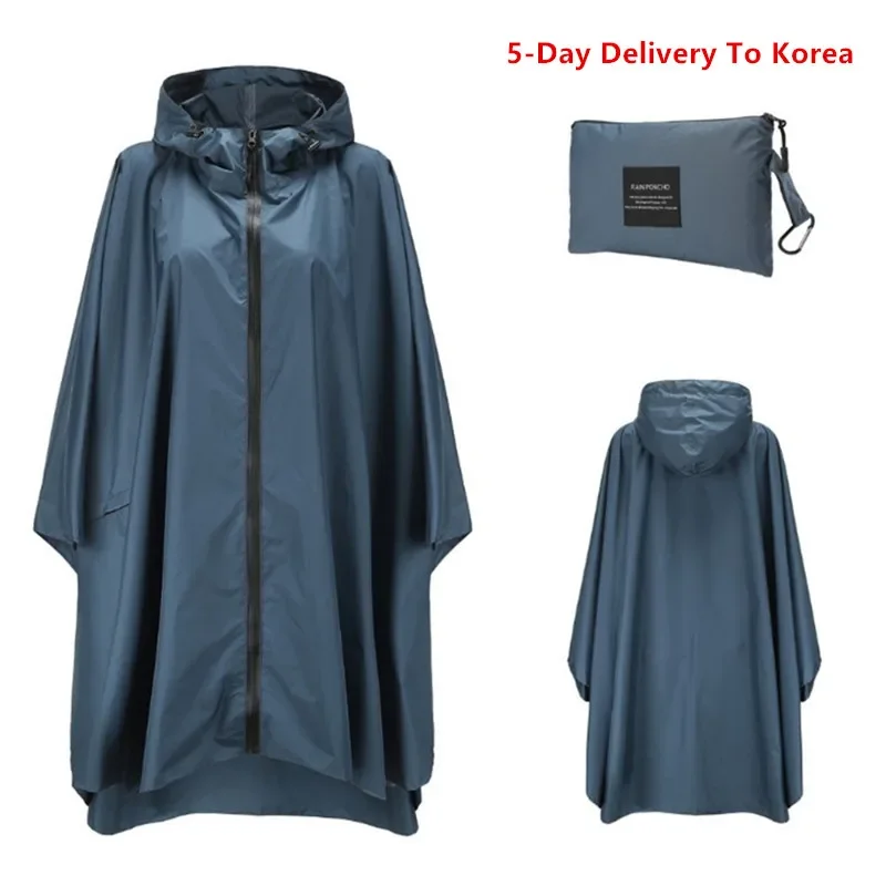 Capa de chuva de nylon para ad - Camping Rain Poncho avaliação e preço