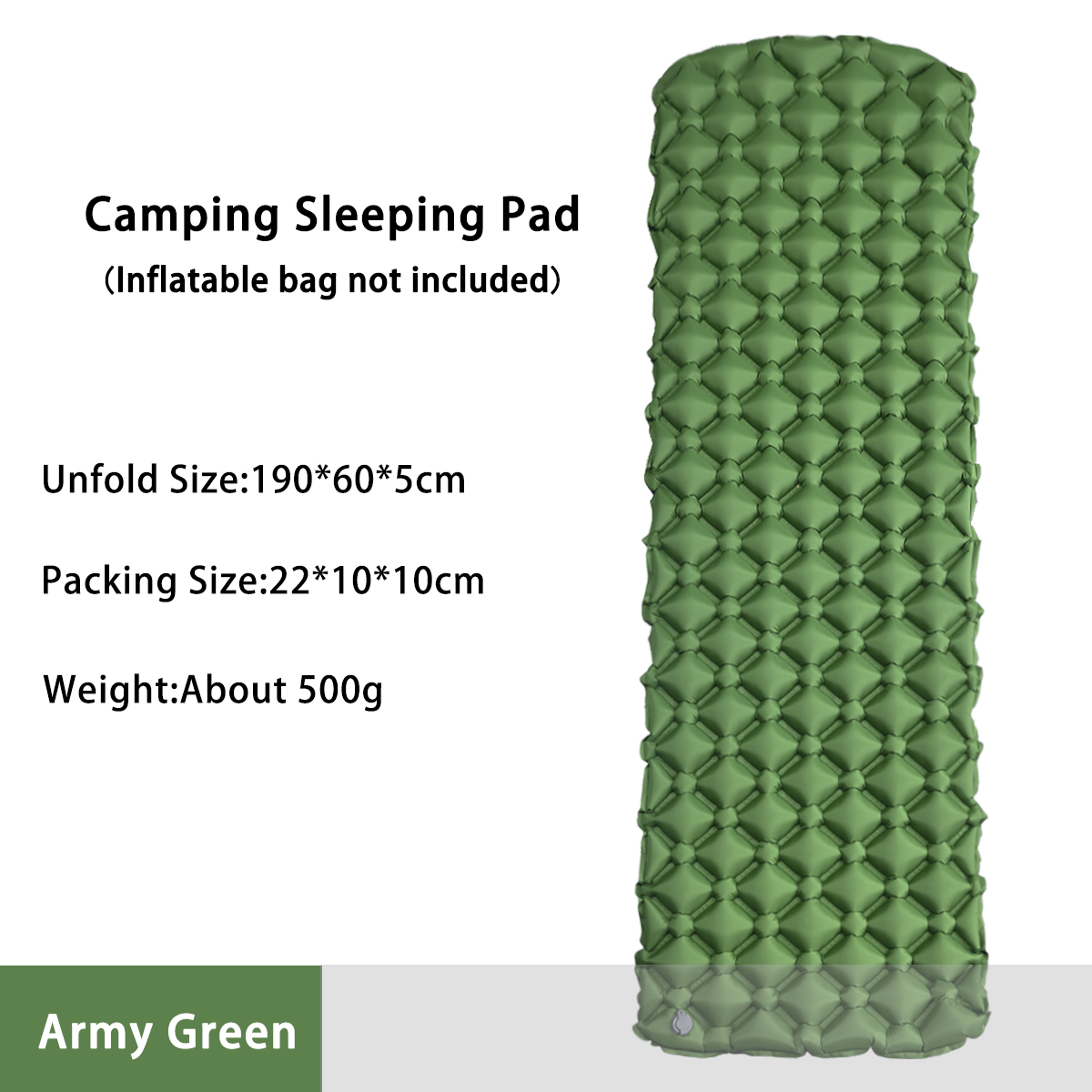Colchão Inflável para Camping  - Outdoor Camping Rugs avaliação e preço